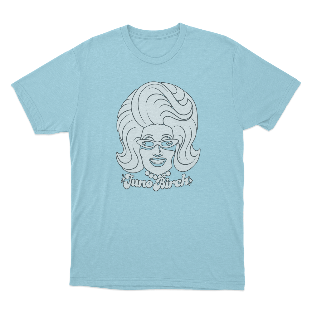 Juno Birch Head T Shirt Sky Blue Juno Birch Head T Shirt Sky Blue