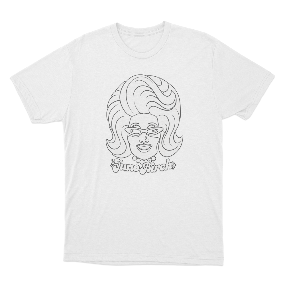Juno Birch Head T Shirt White Juno Birch Head T Shirt White