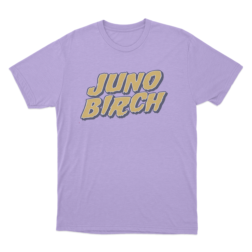 Juno Birch Logo T Shirt Purple Juno Birch Logo T Shirt Purple