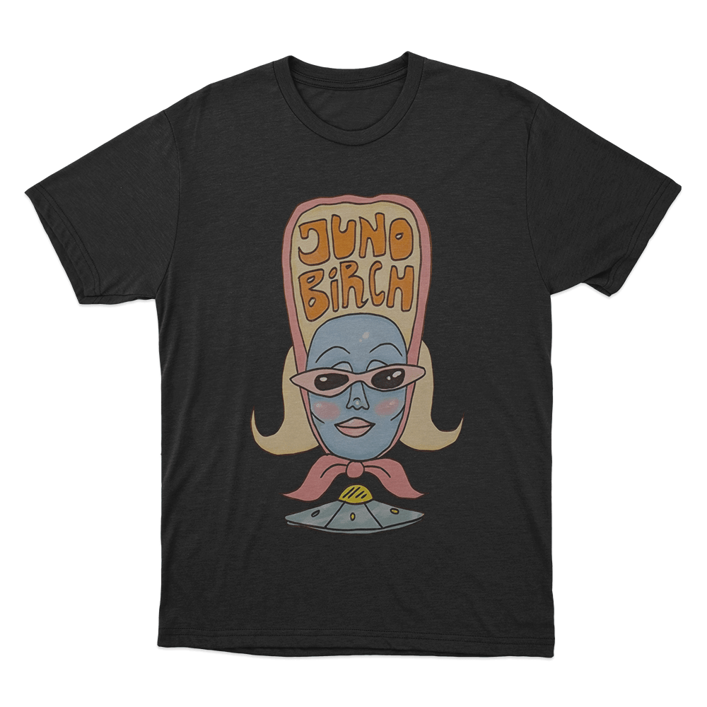 Juno Birch UFO T Shirt Black Juno Birch UFO T Shirt Black