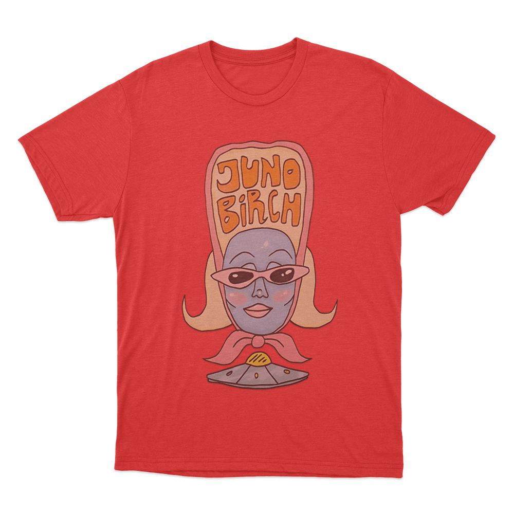 Juno Birch UFO T Shirt Red Juno Birch UFO T Shirt Red