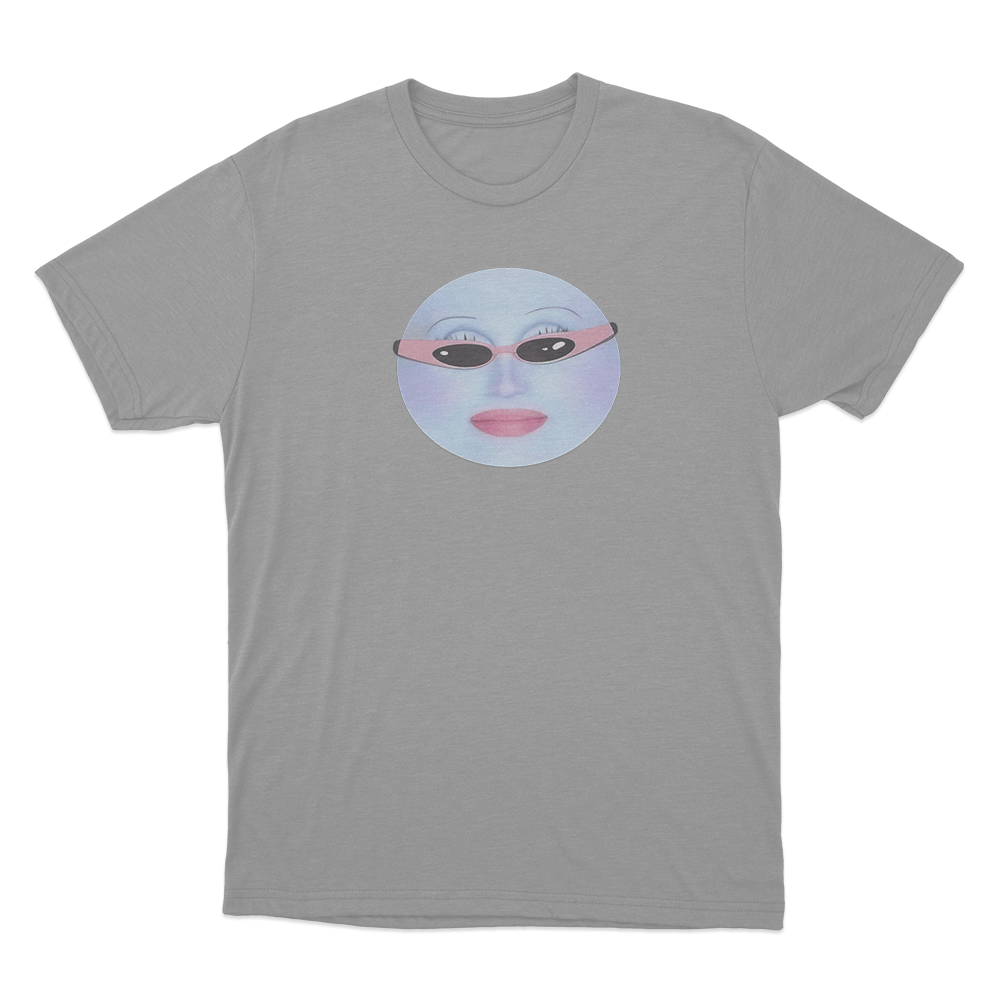 Juno Face T Shirt Grey Juno Face T Shirt Grey