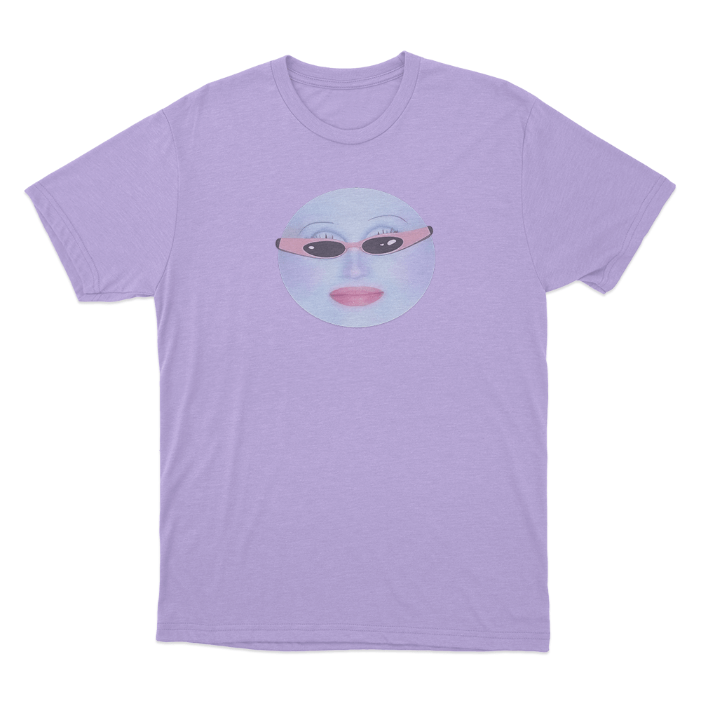 Juno Face T Shirt Purple Juno Face T Shirt Purple