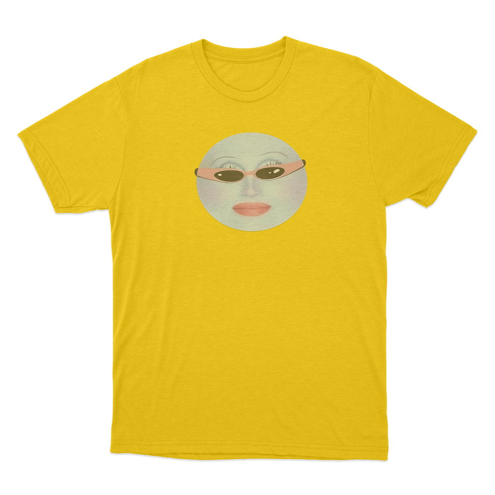 Juno Face T Shirt Yellow Juno Face T Shirt Yellow