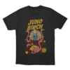 Juno Flamingos T Shirt Black