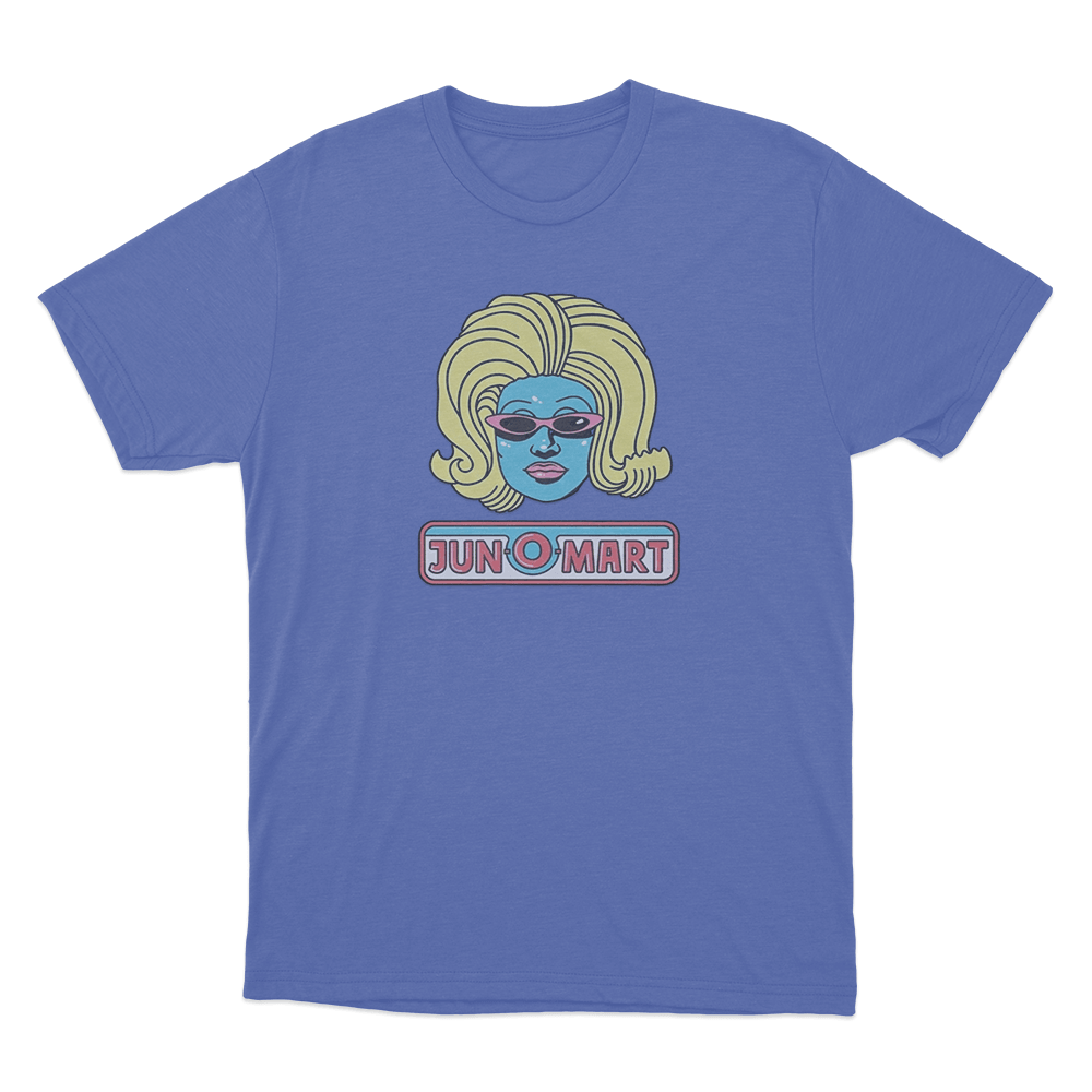 Juno Mart T Shirt Blue Juno Mart T Shirt Blue