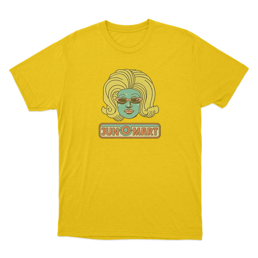Juno Mart T Shirt Yellow Juno Mart T Shirt Yellow