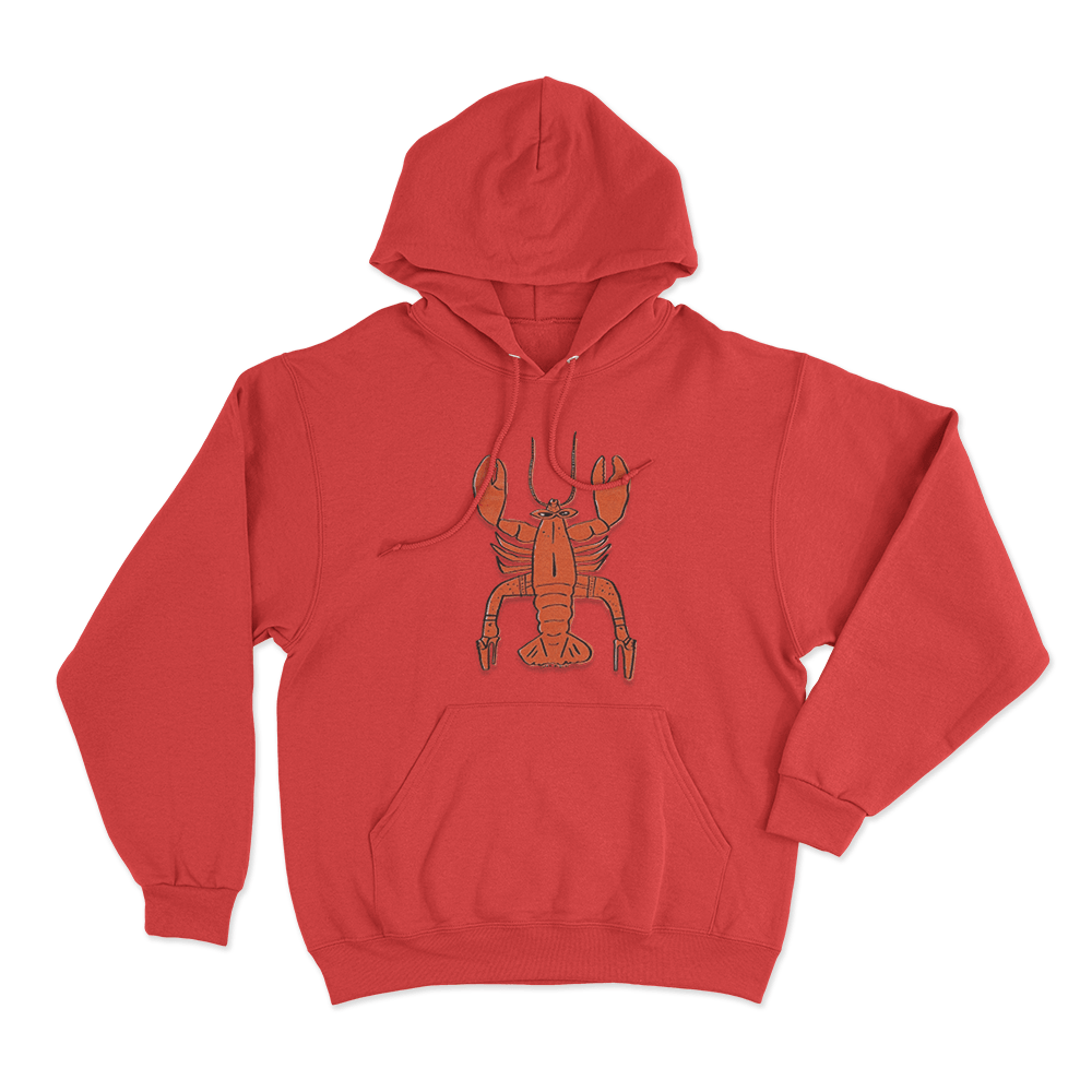 Lobster Birch Unisex Hoodie Red Lobster Birch Unisex Hoodie Red