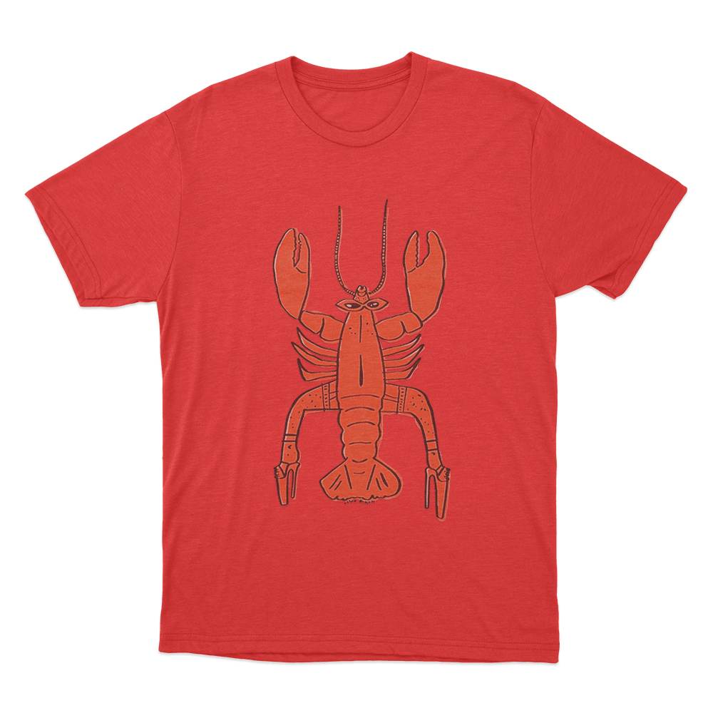 Lobster Birch Unisex T Shirt Red Lobster Birch Unisex T Shirt Red 1
