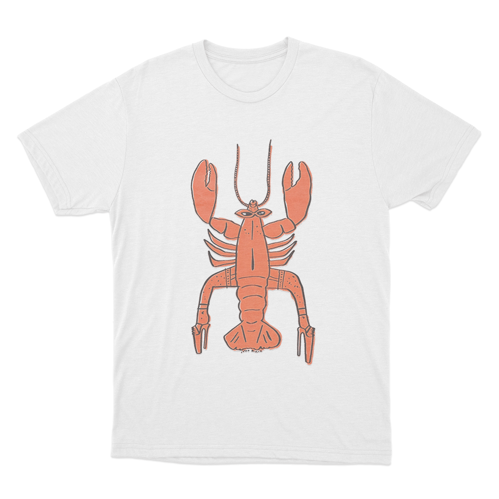 Lobster Birch Unisex T Shirt White Lobster Birch Unisex T Shirt White 1
