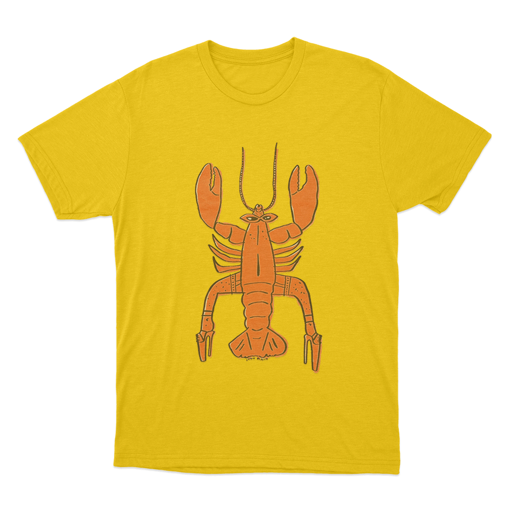 Lobster Birch Unisex T Shirt Yellow Lobster Birch Unisex T Shirt Yellow 1