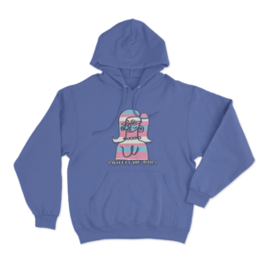 Protect the Dolls Unisex Hoodie Blue
